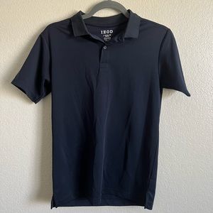 Navy Blue izod collared polo. Boys size large perfect for school uniform